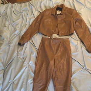 Abercrombie XS/M pant and blazer set